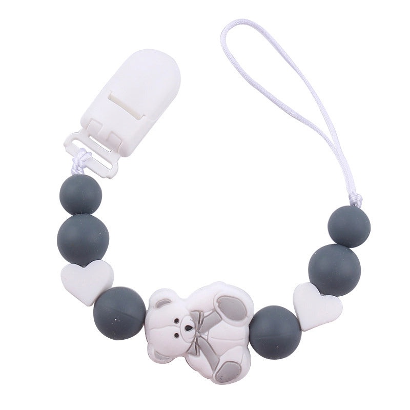 Adorable Bear Silicone Baby Accessories | Baby Products