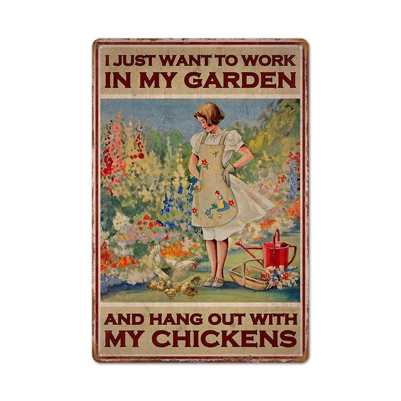 Vintage Iron Wall Art with Human, Animal & Letter Designs | Home Decor Wall Hangings