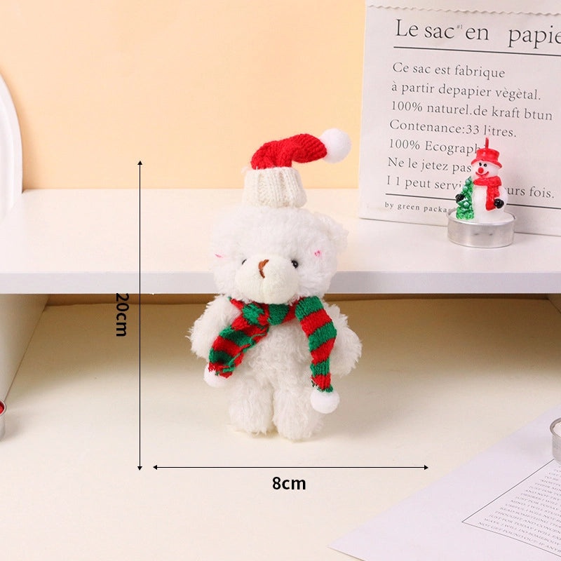 Christmas Plush Bear Stuffed Animal Soft PP Cotton Toy Gift for Kids|Stuffed Animals & Plush Toys