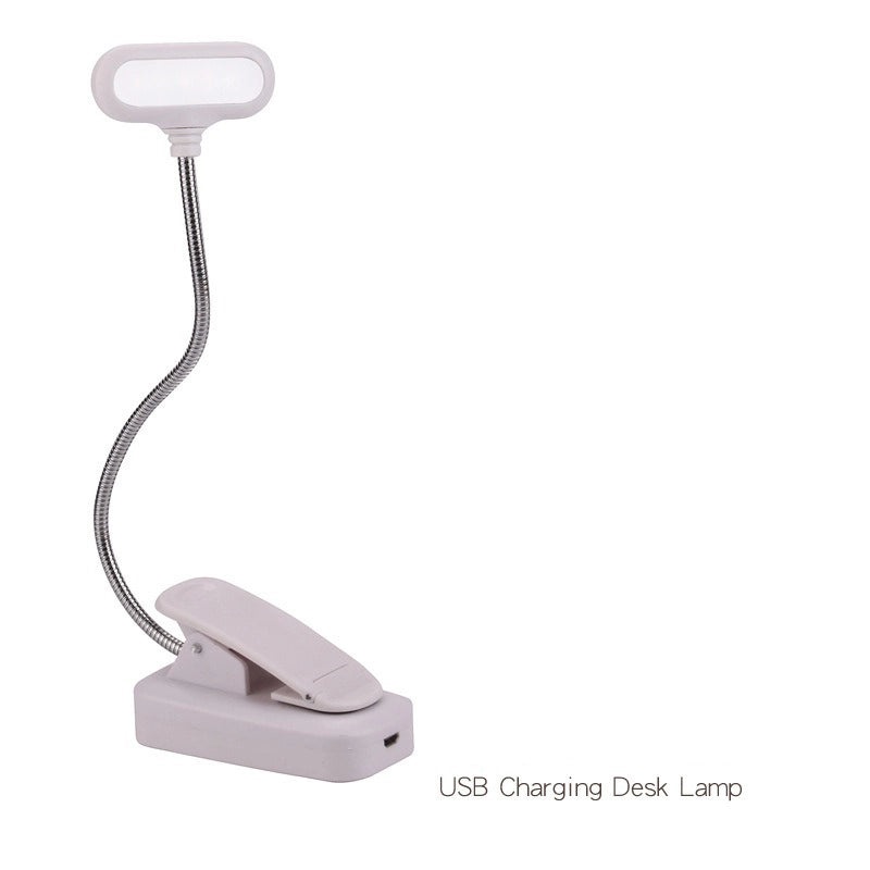 Creative USB Clip-on Desk Lamp for Reading and Studying Eye Protection for Dorm Bedroom|Desk Lamps