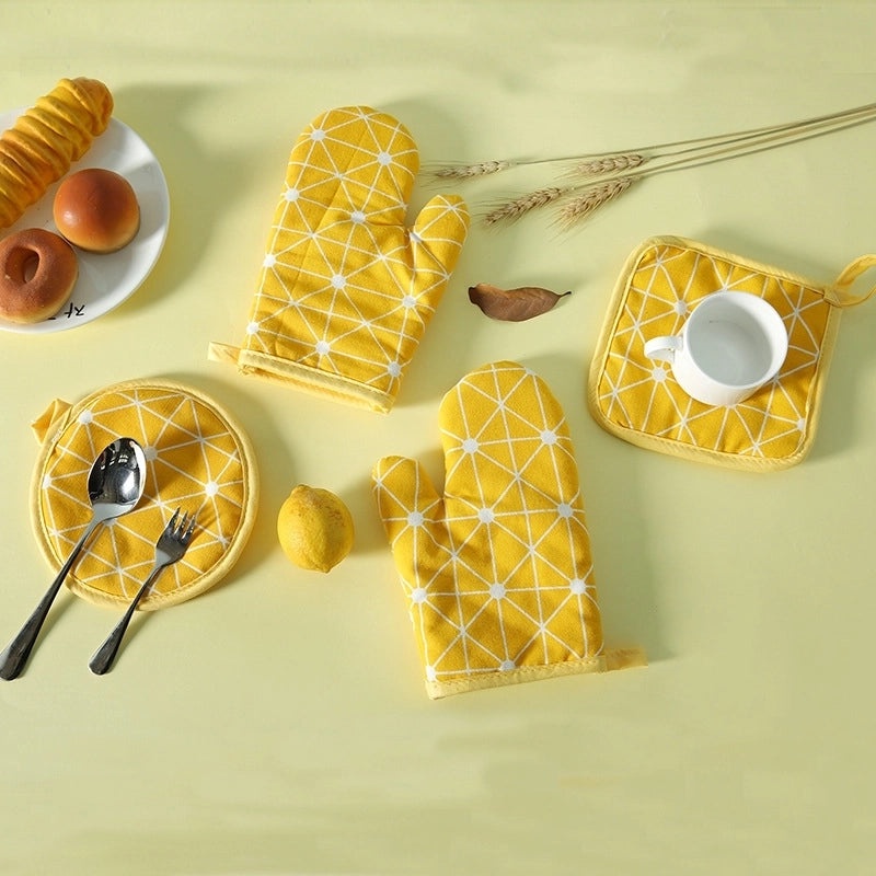 Cotton Lattice Pattern Casual Placemat 1 Piece|Home & Kitchen Tableware