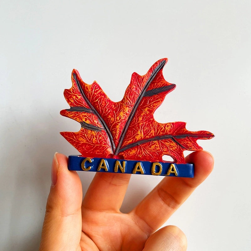 3D Travel Refrigerator Magnet Stickers Europe Cities Souvenirs Creative Tourist Gifts|Home Decor & Magnets