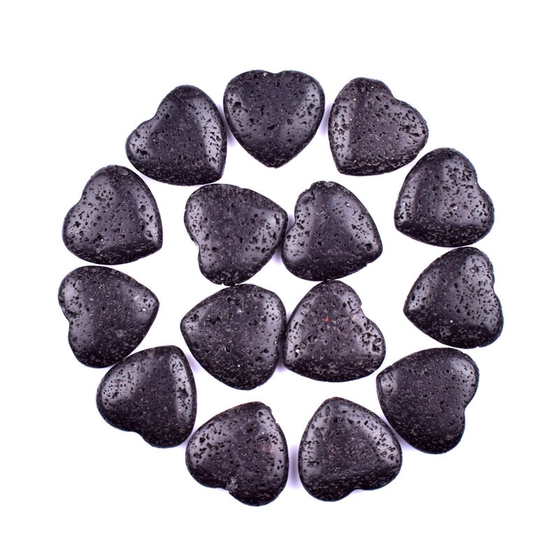 Pink Heart-Shaped Crystal Gemstone 2cm Handmade Decorative Ornament|Home Decor