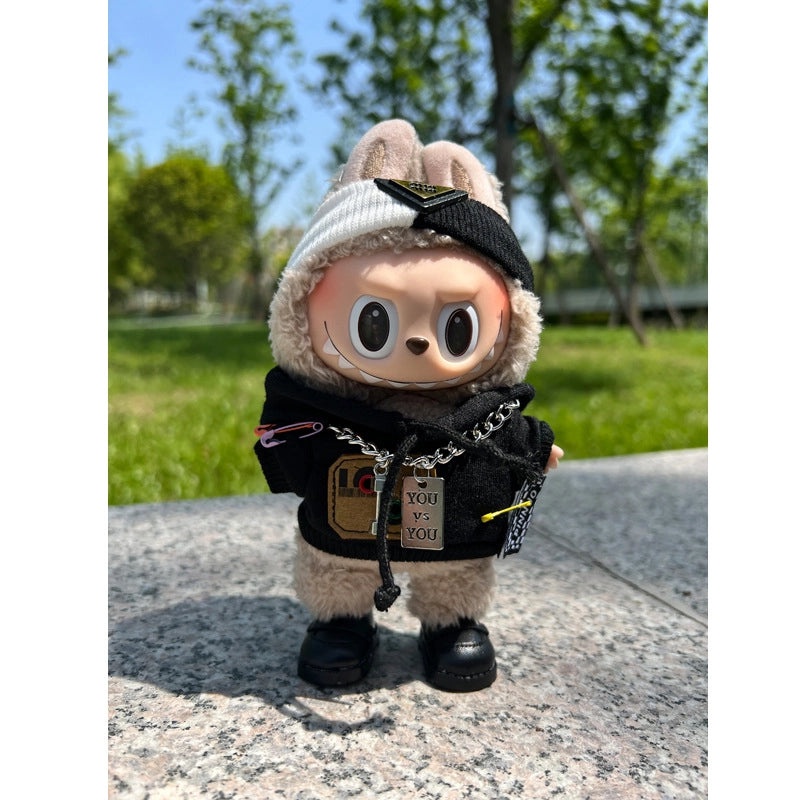 17cm Vinyl Blind Box Doll Pendant for Trendy Vest Sweater Suit | Fashion Accessories
