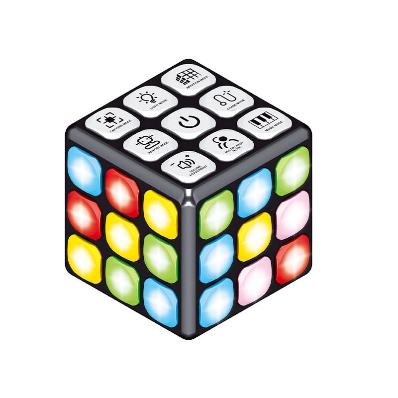 Electronic Multi-function Music Rubik's Cube with LED Lights for Kids | Children's Toys & Games