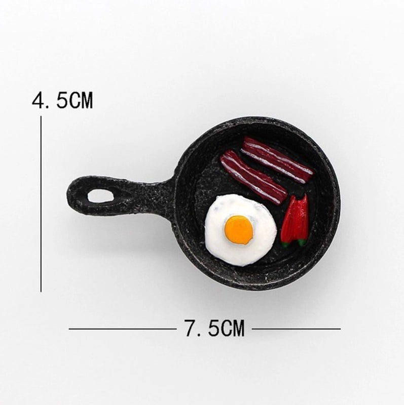 3D Resin Food Magnets Cute Simulation Stereoscopic Stickers for Fridge Decoration|Home & Kitchen Decor Magnet Accessories