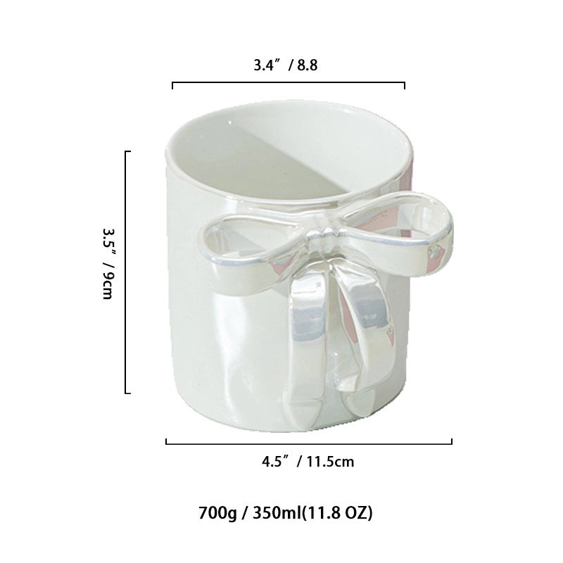 White Porcelain Water Bottle Casual Solid Color Minimalist Design 1 Piece | Drinkware & Bottles