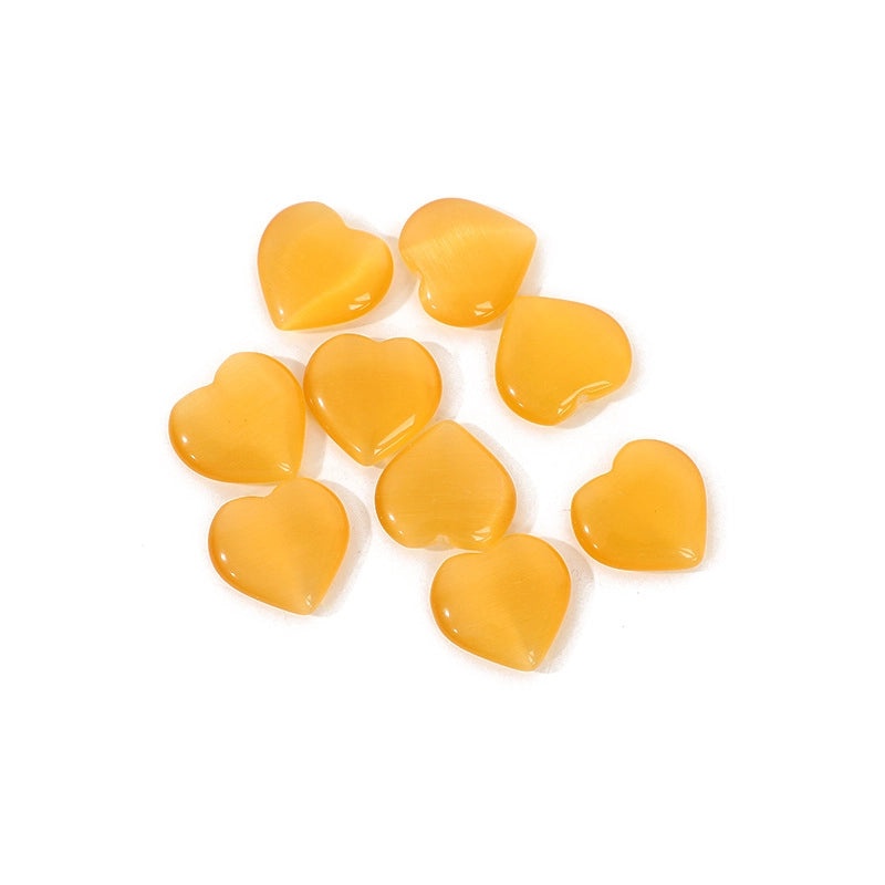 Pink 20mm Heart-Shaped Amethyst Crystal Ornament | Jewelry & Accessories