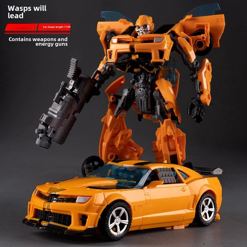 Transformable Star Steel Robot Toy Optimus King Kong Wasp Alloy Model Hand Ornament for Kids Boys|Toys & Hobbies