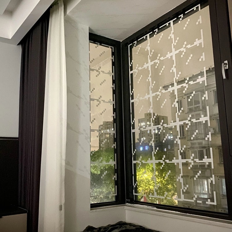 Electrostatic Glass Stickers for Windows Self-Adhesive No Glue Dorm Room Decoration|Home Decor Accessories