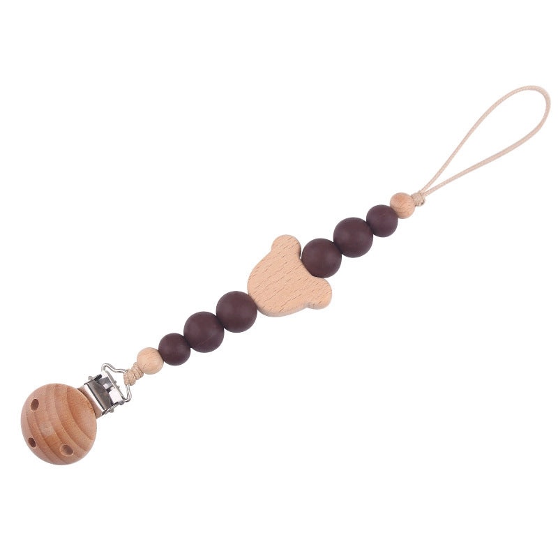 Adorable Bear-Shaped Silicone Baby Accessories | Baby Essentials