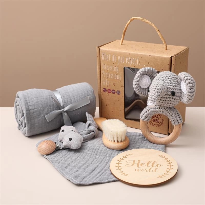 Nordic Style Baby Gift Set with Bath Towel Toy and Newborn Clothes for Water Play|Baby & Kids Accessories