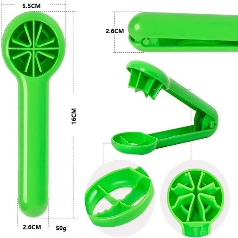 Simple Solid Color Plastic Fruit Cutter 1 Pc | Kitchen Gadgets