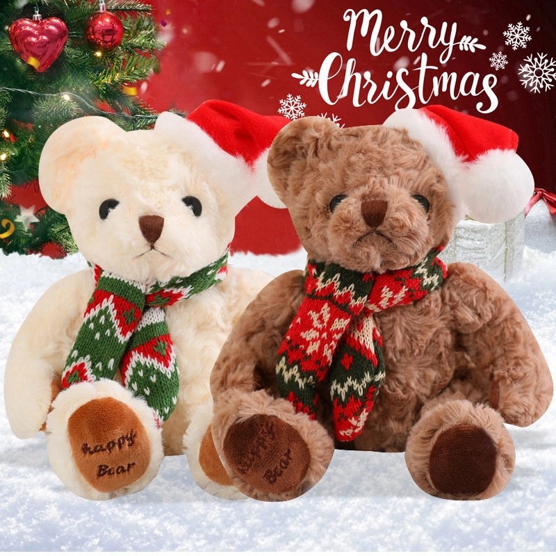 Christmas Plush Bear | Stuffed Animals & Plush Toys