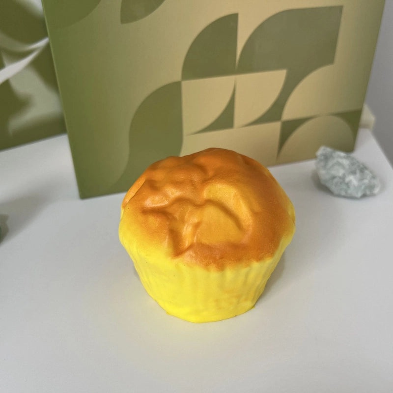 Slow Rebound Pinch Toy Soft Cake Sticky Hand Red Riding Book Food Simulation Bread Decompression Vent Toy|Stress Relief Toys