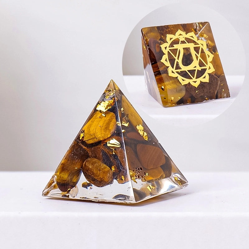 Minimalist Crystal Pyramid Decor | Home Decor