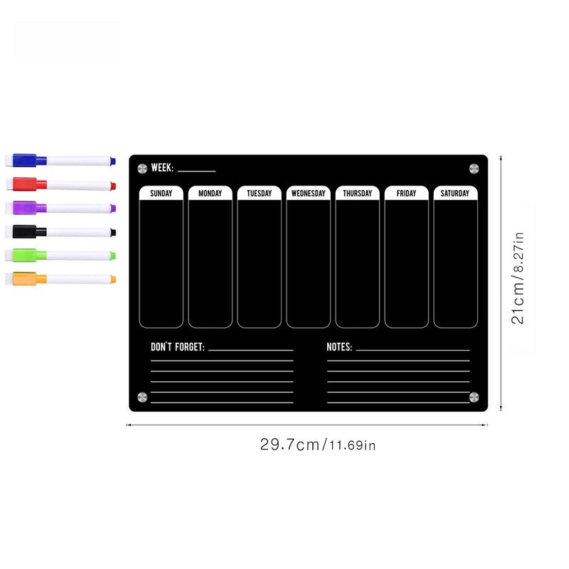 Minimalist Transparent Colored Resin Refrigerator Magnet | Home Decor