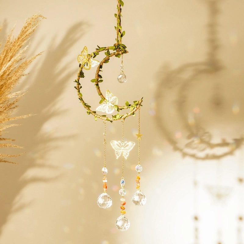 Crystal Butterfly Suncatcher Wall Decor for Home | Home Decor