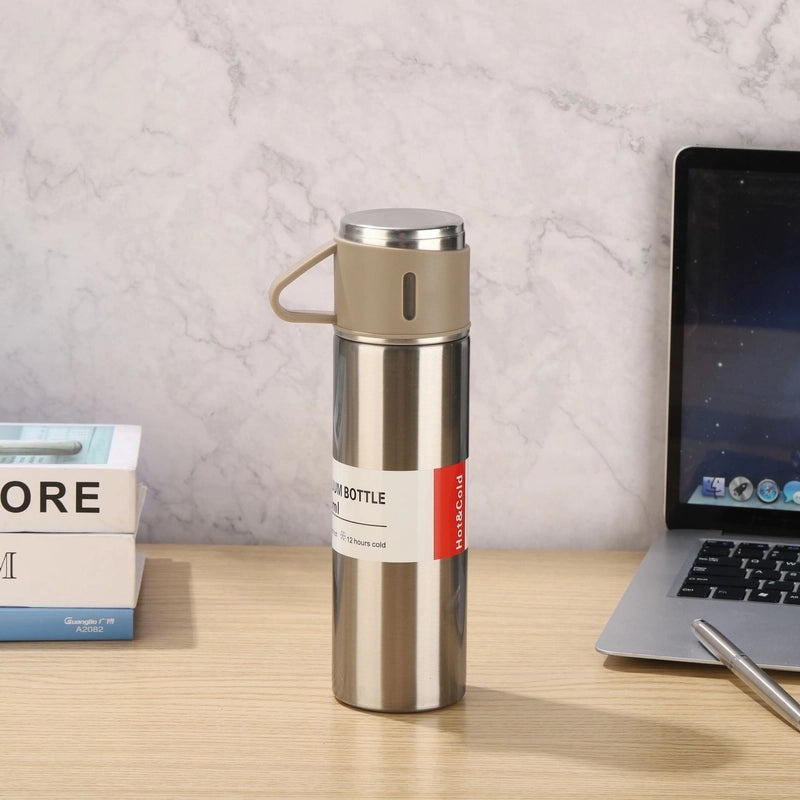 Insulated Stainless Steel Thermos Mug in Solid Colors for Everyday Use|Drinkware & Thermoses