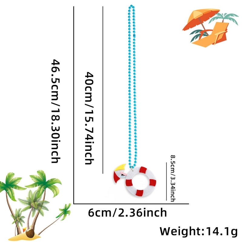 Hawaiian Flower Crab Plastic Charm Cute Beach Vacation Accessory|Jewelry & Accessories