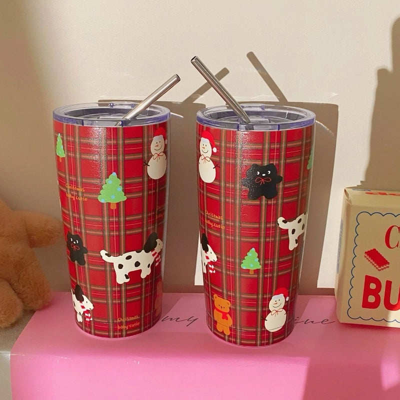 Adorable Animal Stainless Steel Thermos Bottle 304 Quality | Drinkware & Travel Mugs