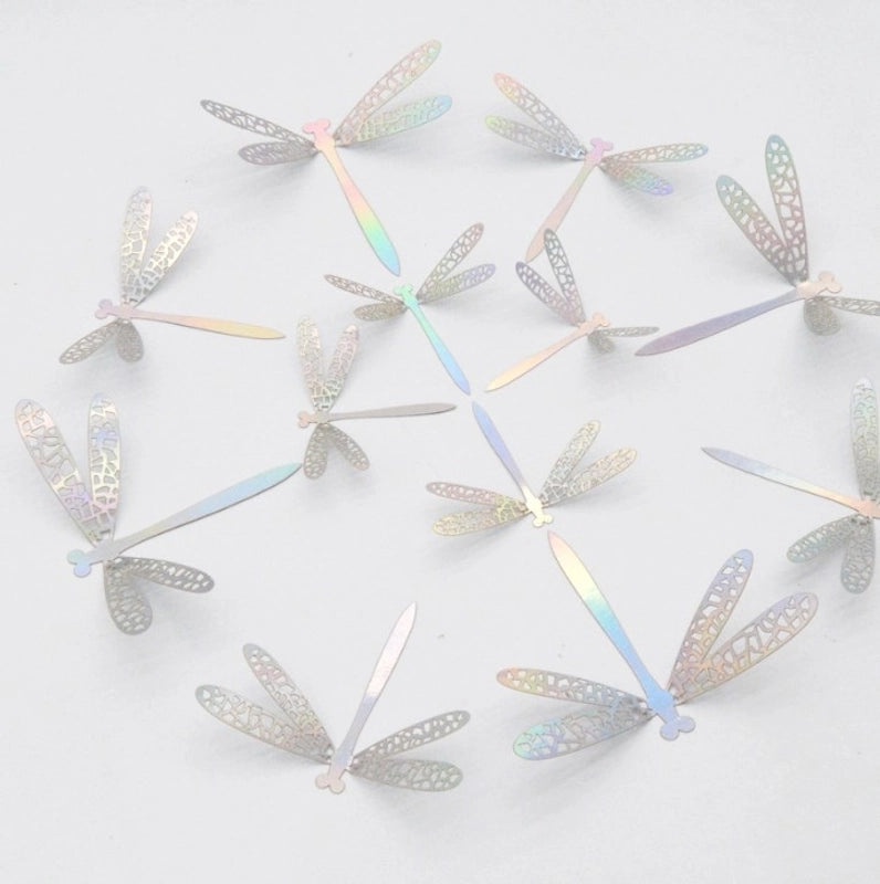 Elegant Dragonfly Pattern Paper Wall Art|Home Decor Wallpapers