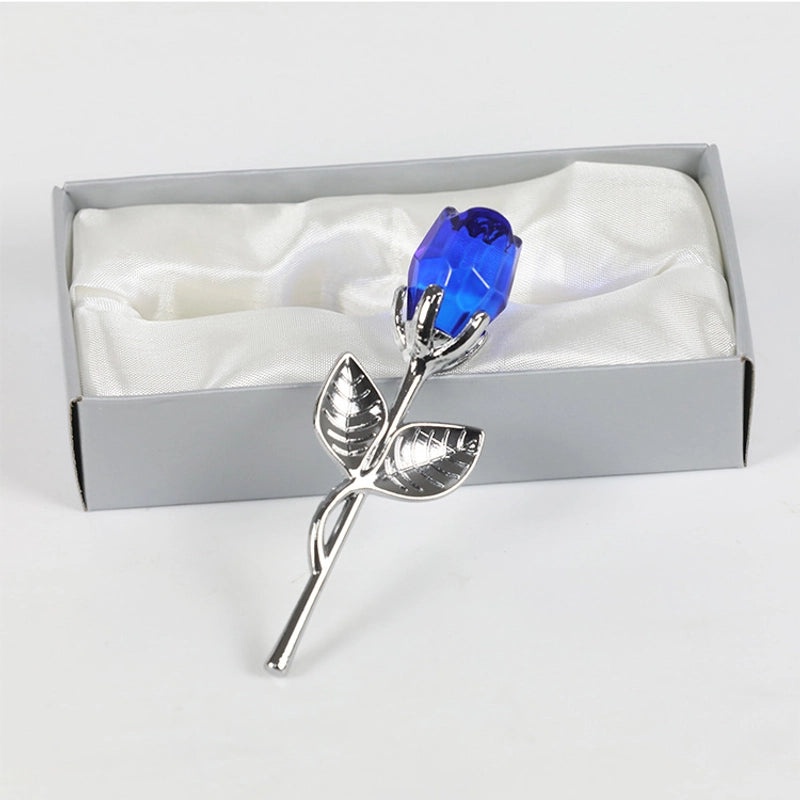Elegant Crystal Flower Brooch Pin for Valentine's Day Wedding Office Gifts | Jewelry Accessories