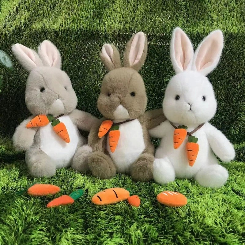 Cute Plush Rabbit Stuffed Toy with Soft PP Cotton Filling | Plush Toys & Stuffed Animals