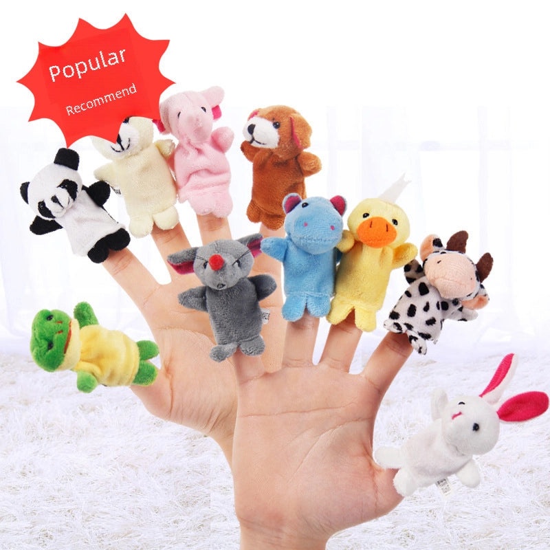 Cute Mini Plush Finger Dolls for Kids|Children's Toys