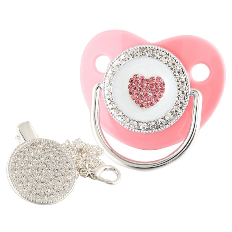 Adorable Double Heart Crown Silicone Baby Accessories|Baby Accessories & Jewelry