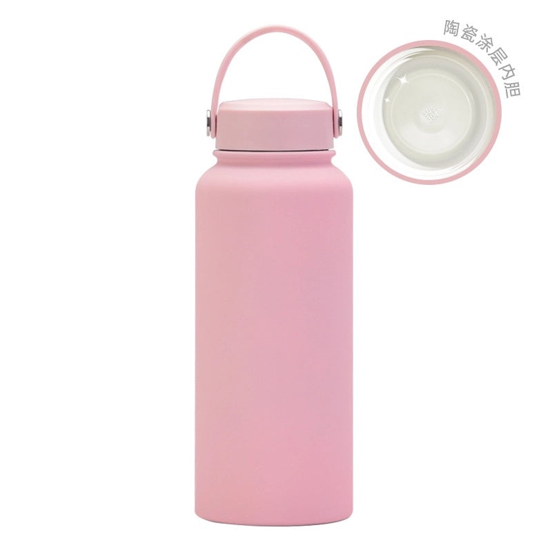 Stylish Solid Color Stainless Steel Vacuum Flask 1pc|Home & Kitchen Accessories