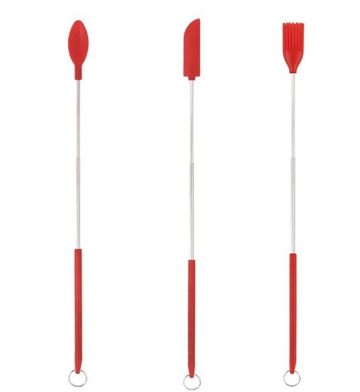 Trendy Geometric Silicone Baking Scraper for Cooking and Baking|Kitchen Tools & Gadgets