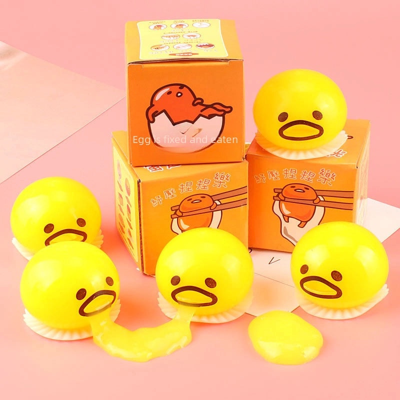 Lazy Egg Hot Toy Pinch Figure Cute Egg Yolk Brother Collectible Keychain | Toys & Collectibles