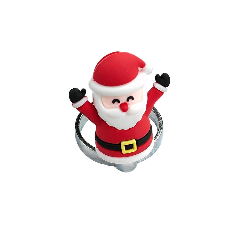 Festive Santa Claus Wine Bottle Stopper Alloy Design | Kitchen & Dining Accessories