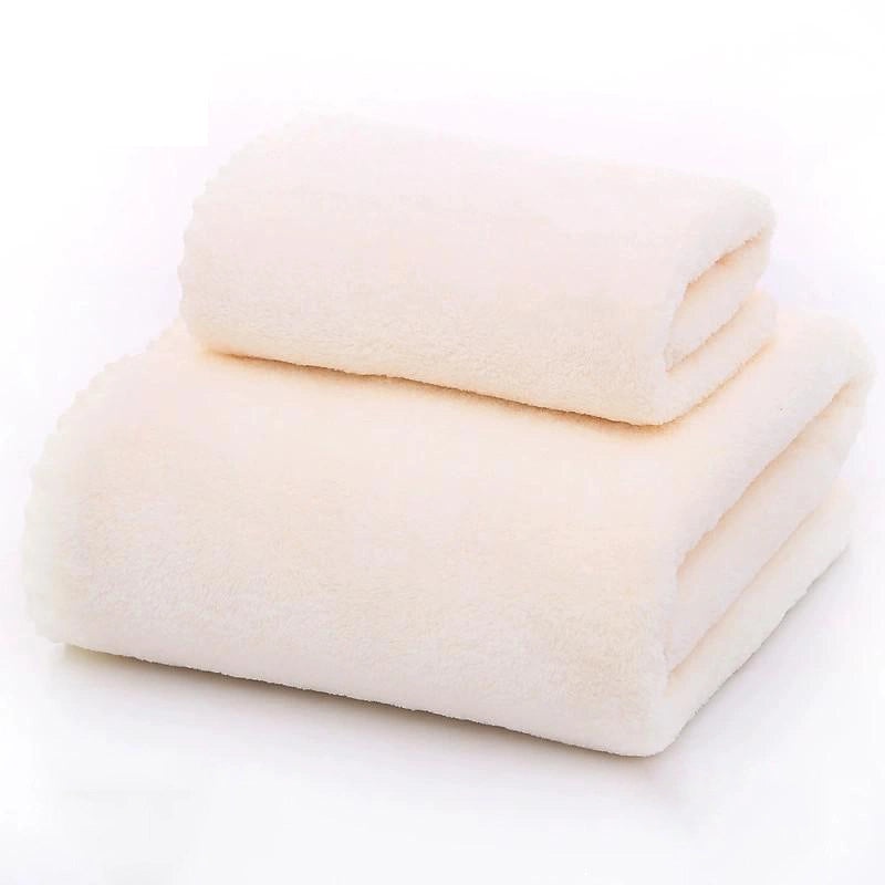 Casual Color Block Daisy Coral Fleece Bath Towels Soft Absorbent Bathroom Towels|Home & Kitchen > Bath > Towels