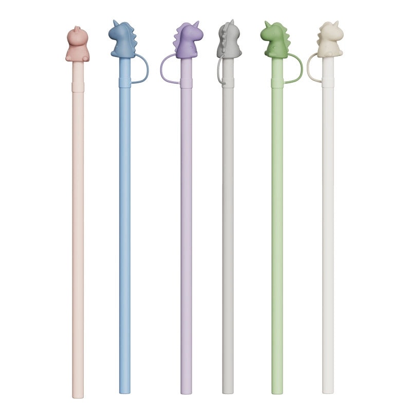 Silicone Straw Cap Dust-Proof Cover for Water Cups | Drinkware Accessories