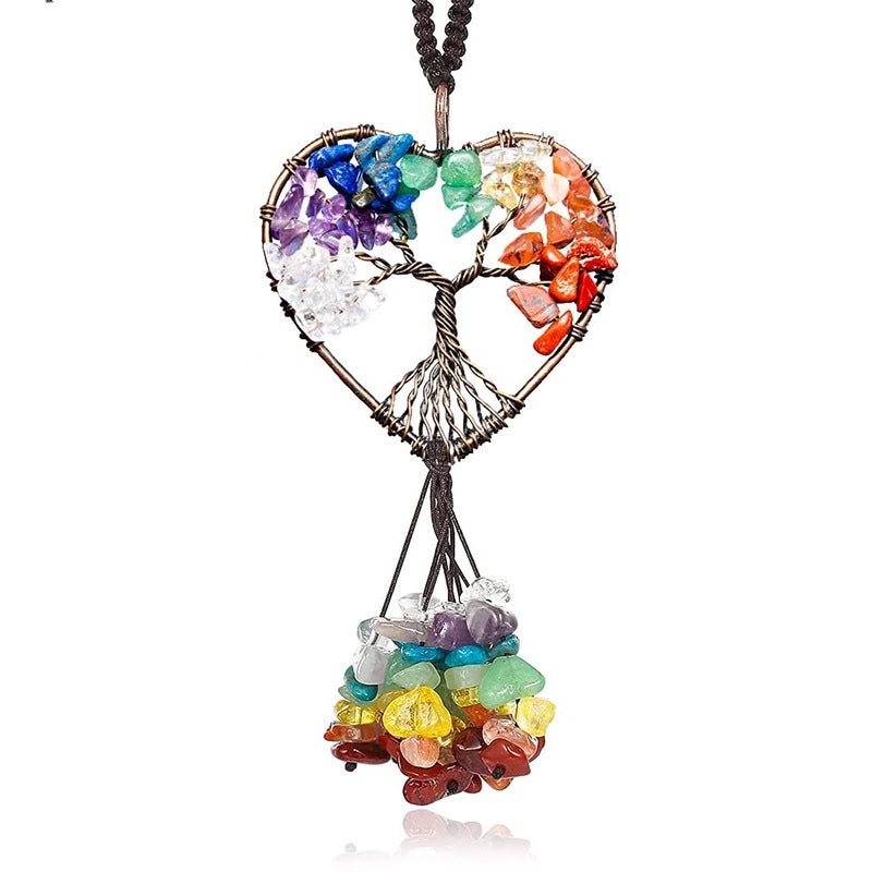 Stylish Heart-Shaped Natural Stone Pendant 1 Piece|Jewelry & Accessories