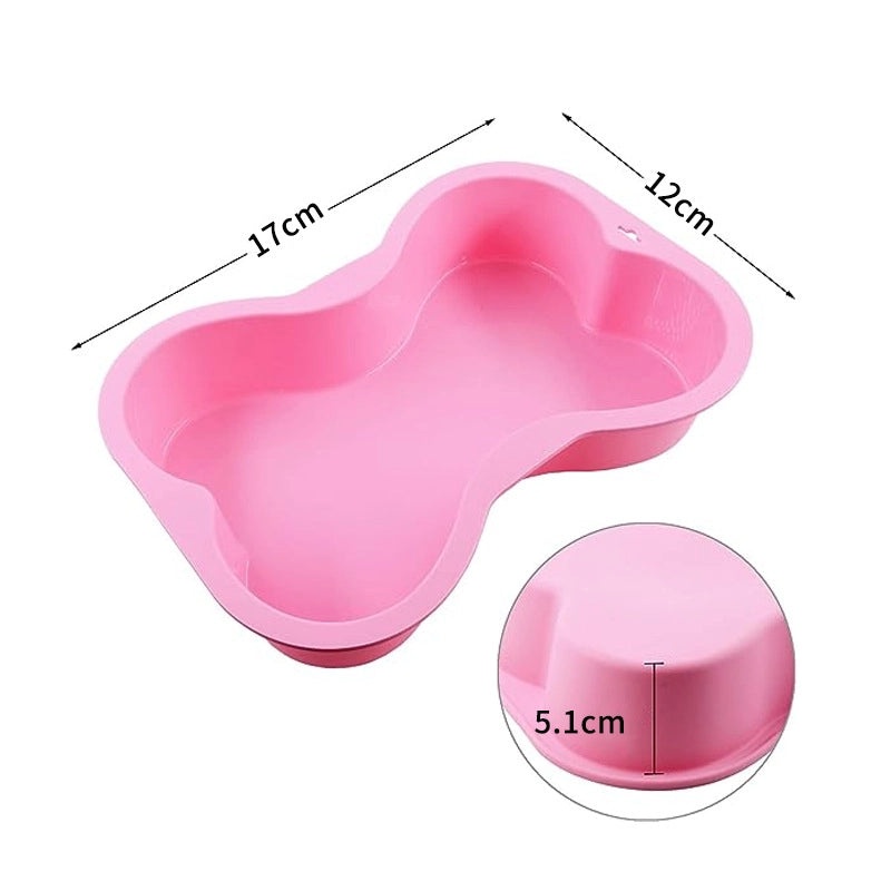 Creative Silicone Bone Cake Mold for Baking | Bakeware & Cake Decorating Tools
