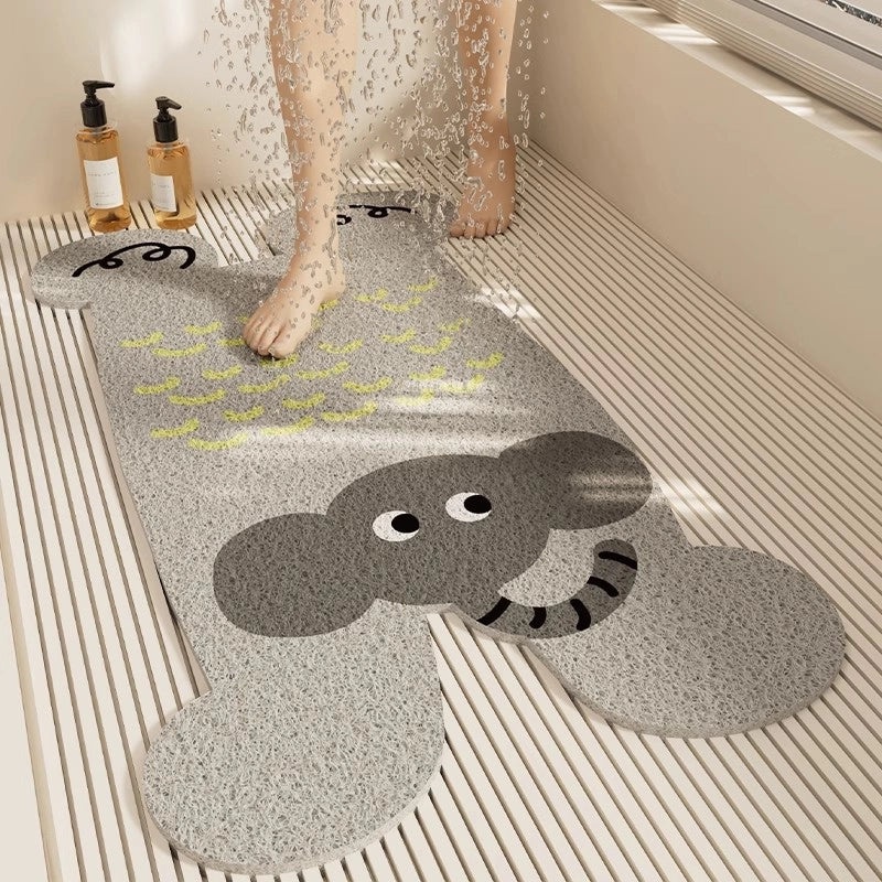 Casual Vacation Animal Pattern PVC Floor Mat for Home Decor|Home & Living Floor Mats