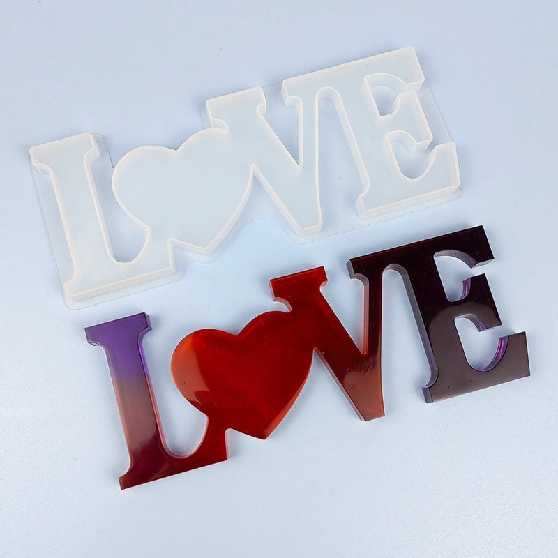 Elegant Casual Letter Design Silicone Bakeware Mold 1 Piece | Kitchen & Dining Accessories