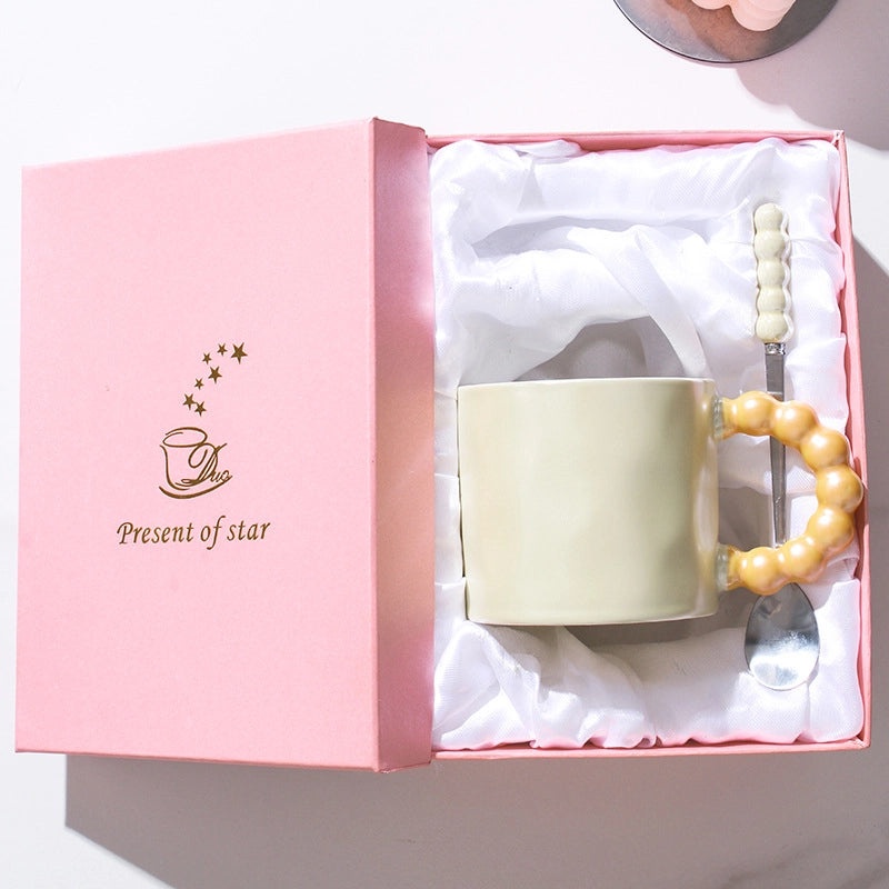 White Porcelain Water Bottle for Casual Vacation Use 1 Piece | Travel Accessories