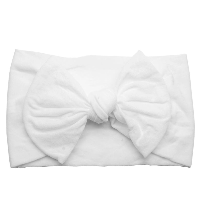 Classic Bow Knot Nylon Baby Headband|Baby Accessories