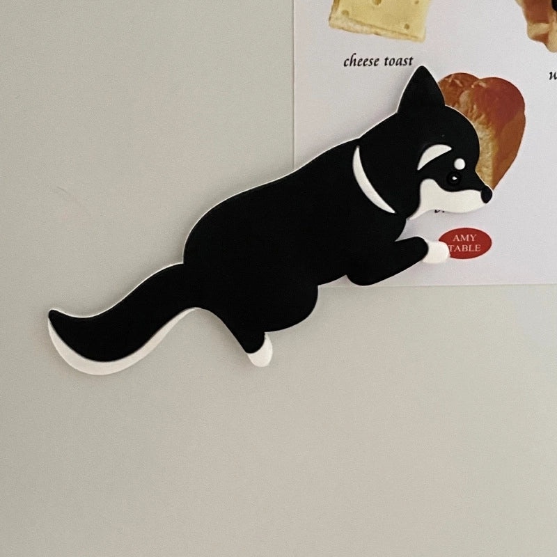 Adorable Cat Resin Fridge Magnet Decorative Artificial Art | Home Decor & Kitchen Accessories