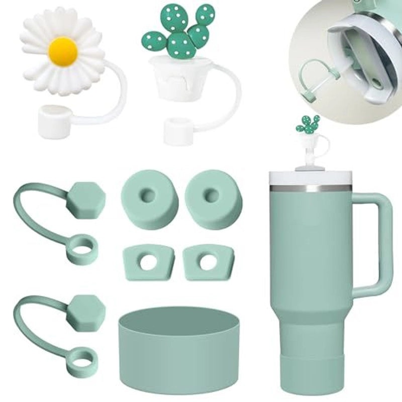 Adorable Animal Flower Silicone Cup Sleeve Set | Drinkware Accessories