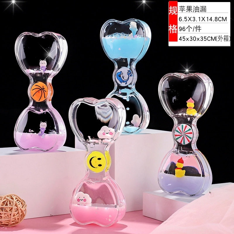 Creative Cartoon Liquid Oil Drop Ornament Transparent Acrylic Pressure Relief Craft|Home Decor Gifts