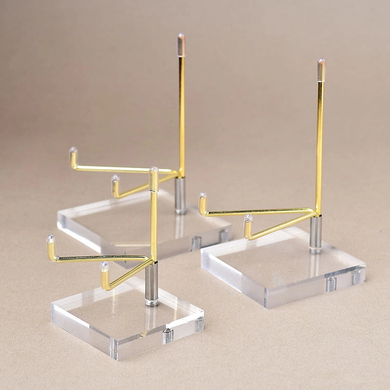 Acrylic Display Stand for Raw Crystal Stones | Jewelry Display & Storage