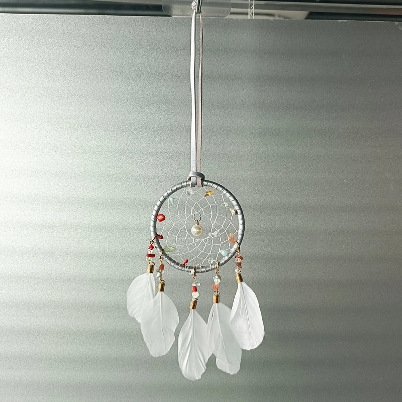 Bohemian Feather Dreamcatcher Pendant for Bag Keychain Car and Home Decor|Home Decor Accessories