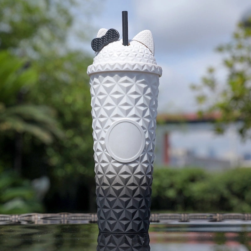 Stylish Solid Color Casual Elegant AS PP Water Bottle Single Piece|Drinkware & Water Bottles