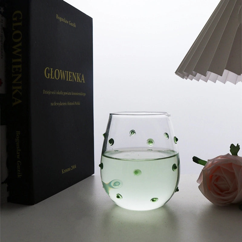 Elegant Casual High Borosilicate Glass Tumbler Solid Color 1 Piece|Drinkware & Glassware