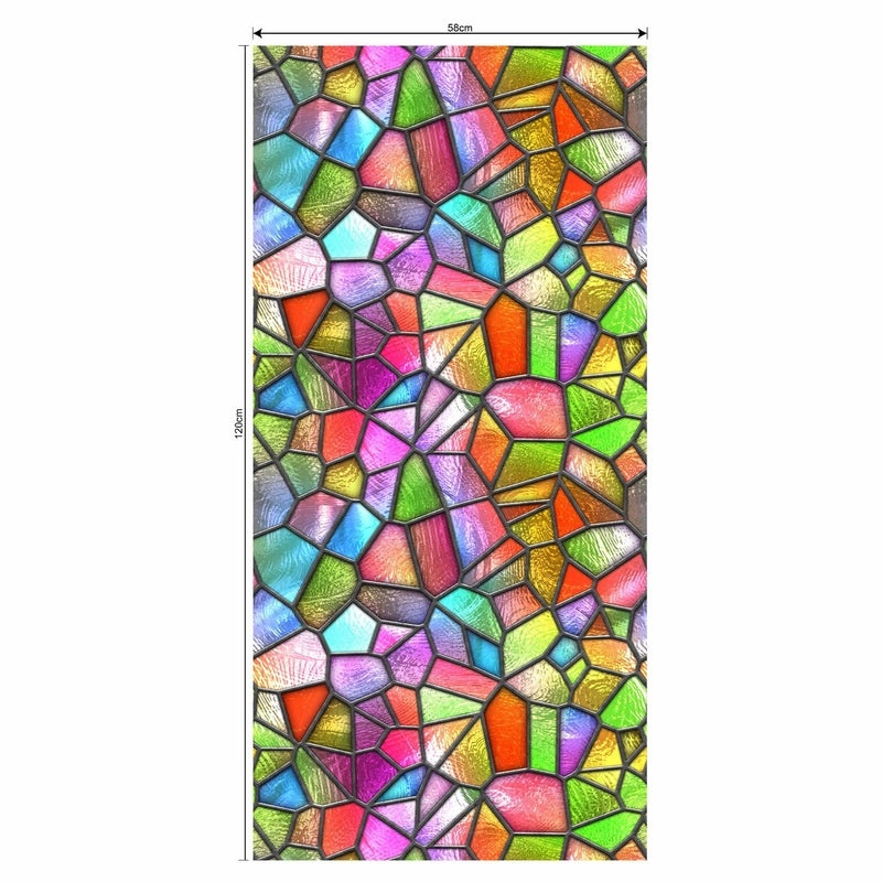 European Frosted Glass Window Film 58x120cm Electrostatic Privacy Sticker for Bathroom Toilet Renovation|Home Decor Accessories